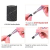 image:imageMelodySusie 100 Pcs Nail Drill Bits Sanding Bands for Nail Drill 80 Coarse Grit Nail File Sanding Bands for Acrylic Nails Gel Manicures and PedicureBlack