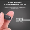 image:imageMelodySusie 100 Pcs Nail Drill Bits Sanding Bands for Nail Drill 80 Coarse Grit Nail File Sanding Bands for Acrylic Nails Gel Manicures and PedicureBlack