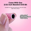 image:imageMelodySusie 100 Pcs Nail Drill Bits Sanding Bands for Nail Drill 80 Coarse Grit Nail File Sanding Bands for Acrylic Nails Gel Manicures and PedicureLight Pink