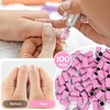 image:imageMelodySusie 100 Pcs Nail Drill Bits Sanding Bands for Nail Drill 80 Coarse Grit Nail File Sanding Bands for Acrylic Nails Gel Manicures and PedicureLight Pink