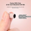 image:imageMelodySusie 100 Pcs Nail Drill Bits Sanding Bands for Nail Drill 80 Coarse Grit Nail File Sanding Bands for Acrylic Nails Gel Manicures and PedicureNude Pink