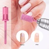 image:imageMelodySusie 100 Pcs Nail Drill Bits Sanding Bands for Nail Drill 80 Coarse Grit Nail File Sanding Bands for Acrylic Nails Gel Manicures and PedicurePink Blossom