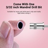 image:imageMelodySusie 100 Pcs Nail Drill Bits Sanding Bands for Nail Drill 80 Coarse Grit Nail File Sanding Bands for Acrylic Nails Gel Manicures and PedicurePink