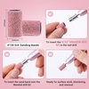 image:imageMelodySusie 100 Pcs Nail Drill Bits Sanding Bands for Nail Drill 80 Coarse Grit Nail File Sanding Bands for Acrylic Nails Gel Manicures and PedicurePink