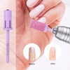 image:imageMelodySusie 100 Pcs Nail Drill Bits Sanding Bands for Nail Drill 80 Coarse Grit Nail File Sanding Bands for Acrylic Nails Gel Manicures and PedicurePurple