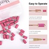 image:imageMelodySusie 100 Pcs Nail Drill Bits Sanding Bands for Nail Drill 80 Coarse Grit Nail File Sanding Bands for Acrylic Nails Gel Manicures and PedicureRose Gold