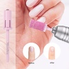 image:imageMelodySusie 100 Pcs Nail Drill Bits Sanding Bands for Nail Drill 80 Coarse Grit Nail File Sanding Bands for Acrylic Nails Gel Manicures and PedicureRose Pink