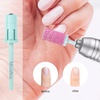 image:imageMelodySusie 100 Pcs Nail Drill Bits Sanding Bands for Nail Drill 80 Coarse Grit Nail File Sanding Bands for Acrylic Nails Gel Manicures and PedicureSkylight Blue