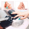 image:imageMelodySusie 100 Pcs Nail Drill Bits Sanding Bands for Nail Drill 80 Coarse Grit Nail File Sanding Bands for Acrylic Nails Gel Manicures and PedicureZebra