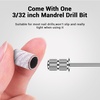 image:imageMelodySusie 100 Pcs Nail Drill Bits Sanding Bands for Nail Drill 80 Coarse Grit Nail File Sanding Bands for Acrylic Nails Gel Manicures and PedicureZebra