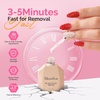 image:imageMelodySusie 1050Pcs Lint Free Nail Wipes Super Absorbent Soft NonWoven for Fingernail Polish Remover and Eyelash Extension Wipes for Nail Art05 Fl Oz Pack of 1