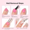 image:imageMelodySusie 1050Pcs Lint Free Nail Wipes Super Absorbent Soft NonWoven for Fingernail Polish Remover and Eyelash Extension Wipes for Nail Art05 Fl Oz Pack of 1