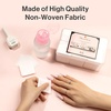 image:imageMelodySusie 1050Pcs Lint Free Nail Wipes Super Absorbent Soft NonWoven for Fingernail Polish Remover and Eyelash Extension Wipes for Nail Art1050 pcs  White  With Bottle