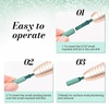 image:imageMelodySusie 120 Pcs Nail Drill Bits Small Sanding Bands for 31mm Mandrel Bit 180 Fine Grit Nail File for Acrylic Nails Gel Manicures and Pedicure Pink Only Sanding BandsDark Green