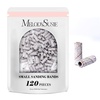 image:imageMelodySusie 120 Pcs Nail Drill Bits Small Sanding Bands for 31mm Mandrel Bit 180 Fine Grit Nail File for Acrylic Nails Gel Manicures and Pedicure Pink Only Sanding BandsZebra