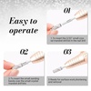 image:imageMelodySusie 120 Pcs Nail Drill Bits Small Sanding Bands for 31mm Mandrel Bit 180 Fine Grit Nail File for Acrylic Nails Gel Manicures and Pedicure Pink Only Sanding BandsWhite