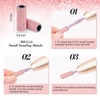 image:imageMelodySusie 120 Pcs Nail Drill Bits Small Sanding Bands for 31mm Mandrel Bit 180 Fine Grit Nail File for Acrylic Nails Gel Manicures and Pedicure Pink Only Sanding BandsPink