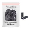 image:imageMelodySusie 120 Pcs Nail Drill Bits Small Sanding Bands for 31mm Mandrel Bit 180 Fine Grit Nail File for Acrylic Nails Gel Manicures and Pedicure Pink Only Sanding BandsBlack