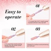 image:imageMelodySusie 120 Pcs Nail Drill Bits Small Sanding Bands for 31mm Mandrel Bit 180 Fine Grit Nail File for Acrylic Nails Gel Manicures and Pedicure Pink Only Sanding BandsRose Pink