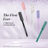 image:imageMelodySusie 120 Pcs Nail Drill Bits Small Sanding Bands for 31mm Mandrel Bit 180 Fine Grit Nail File for Acrylic Nails Gel Manicures and Pedicure Pink Only Sanding BandsPurple