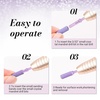 image:imageMelodySusie 120 Pcs Nail Drill Bits Small Sanding Bands for 31mm Mandrel Bit 180 Fine Grit Nail File for Acrylic Nails Gel Manicures and Pedicure Pink Only Sanding BandsPurple