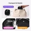 image:imageMelodySusie 2 in 1 Nail Tool Cleaning Machine 3 Timers Mode for Nail Drill Bits Nail Art Brush Nail Clipper Jewelry Cleaning Salon amp Home Use PinkDL160Black