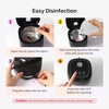 image:imageMelodySusie 2 in 1 Nail Tool Cleaning Machine 3 Timers Mode for Nail Drill Bits Nail Art Brush Nail Clipper Jewelry Cleaning Salon amp Home Use PinkDL160Black