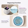 image:imageMelodySusie 2 in 1 Nail Tool Cleaning Machine 3 Timers Mode for Nail Drill Bits Nail Art Brush Nail Clipper Jewelry Cleaning Salon amp Home Use PinkDL160White