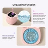 image:imageMelodySusie 2 in 1 Nail Tool Cleaning Machine 3 Timers Mode for Nail Drill Bits Nail Art Brush Nail Clipper Jewelry Cleaning Salon amp Home Use PinkDL160Pink