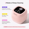 image:imageMelodySusie 2 in 1 Nail Tool Cleaning Machine 3 Timers Mode for Nail Drill Bits Nail Art Brush Nail Clipper Jewelry Cleaning Salon amp Home Use PinkDL160Pink