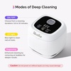 image:imageMelodySusie 2 in 1 Nail Tool Cleaning Machine 3 Timers Mode for Nail Drill Bits Nail Art Brush Nail Clipper Jewelry Cleaning Salon amp Home Use PinkDL160White