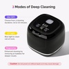 image:imageMelodySusie 2 in 1 Nail Tool Cleaning Machine 3 Timers Mode for Nail Drill Bits Nail Art Brush Nail Clipper Jewelry Cleaning Salon amp Home Use PinkDL160Black