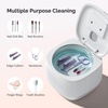 image:imageMelodySusie 2 in 1 Nail Tool Cleaning Machine 3 Timers Mode for Nail Drill Bits Nail Art Brush Nail Clipper Jewelry Cleaning Salon amp Home Use PinkDL160White