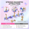 image:imageMelodySusie 3Pcs Acrylic Nail Brush Set Size 81014 with Brush Holder Nail Art Brushes for Acrylic Application Powder Nail Extension and 3D Carving Nail Art Tools for DIY Home Salon PinkSilverBlue heart