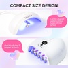 image:imageMelodySusie 3Pcs Acrylic Nail Brush Set Size 81014 with Brush Holder Nail Art Brushes for Acrylic Application Powder Nail Extension and 3D Carving Nail Art Tools for DIY Home Salon PinkSilverBlue heart