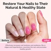 image:imageMelodySusie 3Pcs Acrylic Nail Brush Set Sizes 81014  Professional Nail Art Tool for Acrylic Application Powder Extension amp 3D Carving PinkFuchsia