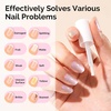 image:imageMelodySusie 3Pcs Acrylic Nail Brush Set Sizes 81014  Professional Nail Art Tool for Acrylic Application Powder Extension amp 3D Carving PinkHolographic White