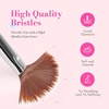 image:imageMelodySusie 3Pcs Acrylic Nail Brush Set Sizes 81014  Professional Nail Art Tool for Acrylic Application Powder Extension amp 3D Carving PinkPink Rose