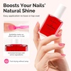 image:imageMelodySusie 3Pcs Acrylic Nail Brush Set Sizes 81014  Professional Nail Art Tool for Acrylic Application Powder Extension amp 3D Carving PinkRed