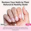 image:imageMelodySusie 3Pcs Acrylic Nail Brush Set Sizes 81014  Professional Nail Art Tool for Acrylic Application Powder Extension amp 3D Carving PinkSparkling Pink