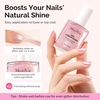image:imageMelodySusie 3Pcs Acrylic Nail Brush Set Sizes 81014  Professional Nail Art Tool for Acrylic Application Powder Extension amp 3D Carving PinkSparkling Pink