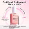 image:imageMelodySusie 3Pcs Acrylic Nail Brush Set Sizes 81014  Professional Nail Art Tool for Acrylic Application Powder Extension amp 3D Carving PinkSparkling Peach