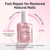 image:imageMelodySusie 3Pcs Acrylic Nail Brush Set Sizes 81014  Professional Nail Art Tool for Acrylic Application Powder Extension amp 3D Carving PinkSparkling Pink