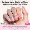 image:imageMelodySusie 3Pcs Acrylic Nail Brush Set Sizes 81014  Professional Nail Art Tool for Acrylic Application Powder Extension amp 3D Carving PinkSparkling Peach