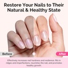 image:imageMelodySusie 3Pcs Acrylic Nail Brush Set Sizes 81014  Professional Nail Art Tool for Acrylic Application Powder Extension amp 3D Carving PinkSparkling White