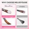 image:imageMelodySusie 3Piece Acrylic Nail Brush Set  Sizes 81014 Professional Nail Art Tool for Acrylic Application Powder Extension amp 3D Carving  PinkAPink