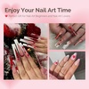 image:imageMelodySusie 4Piece Acrylic Nail Brush Set  Sizes 8121416 for Acrylic Application Powder Extension amp 3D Nail CarvingWhite