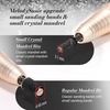 image:imageMelodySusie 50 Pcs Nail Drill Bits Small Sanding Bands with 31mm Mandrel Bit 180 Fine Grit Nail File for Acrylic Nails Gel Manicures and Pedicure PinkBlack