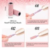 image:imageMelodySusie 50 Pcs Nail Drill Bits Small Sanding Bands with 31mm Mandrel Bit 180 Fine Grit Nail File for Acrylic Nails Gel Manicures and Pedicure PinkPink