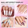image:imageMelodySusie 5Pcs Nail Art Sculpture Pen Brushes for Resin Nail Art Tools for Design Nail Foil Carving Drawing Effect Shaping Drawing Nail Tools for Home Salon ManicureMulticolor D